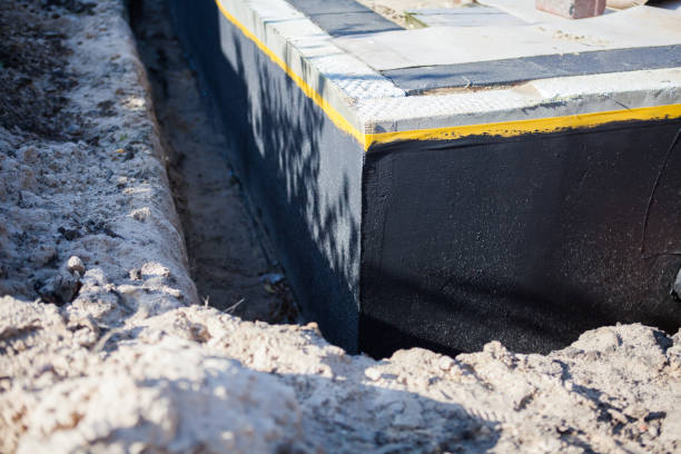 Professional Waterproofing technician working in North Wales, PA